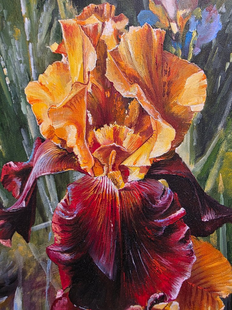 Alexander Nakonechnyi (XX-XXI) - Irises #4.3