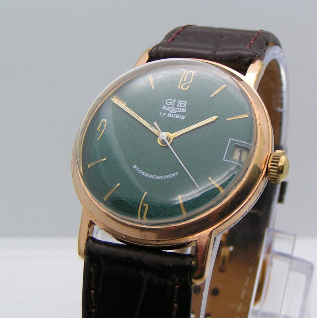 GUB Glashütte - Stossgesichert - cal. 69.1 - No Reserve Price - Men - 1960-1969 #1.0