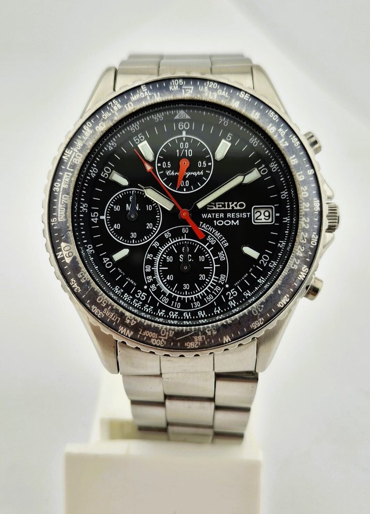 Seiko - Ingen reservasjonspris - Vintage Pilot Chronograph watch - Herre - 1990-1999 #1.0