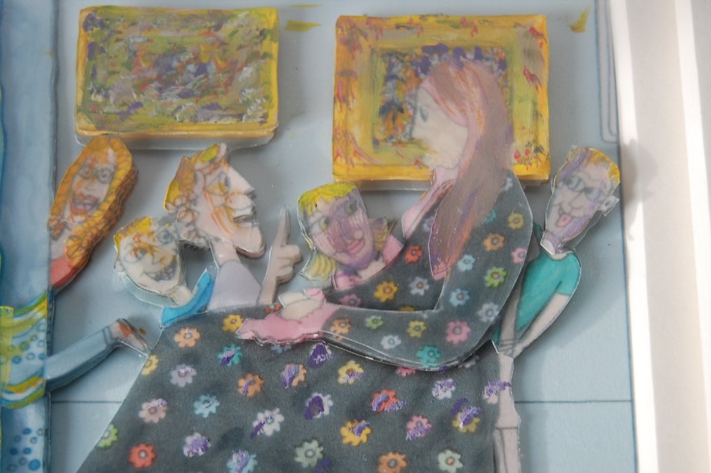 James Rizzi (1950-2011) - Whistlers Mother #1.0