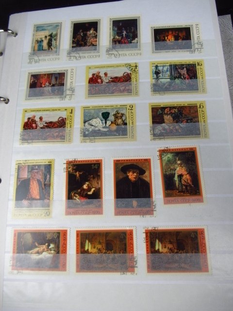 俄罗斯  - 美丽的收藏邮票追踪 #2.1
