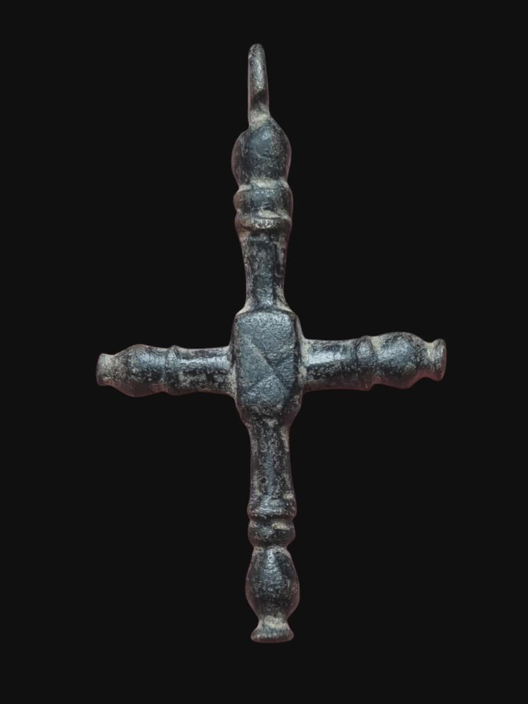 Medieval, Crusaders Era Bronze, Rare Cross Pendant (No Reserve Price) #1.0