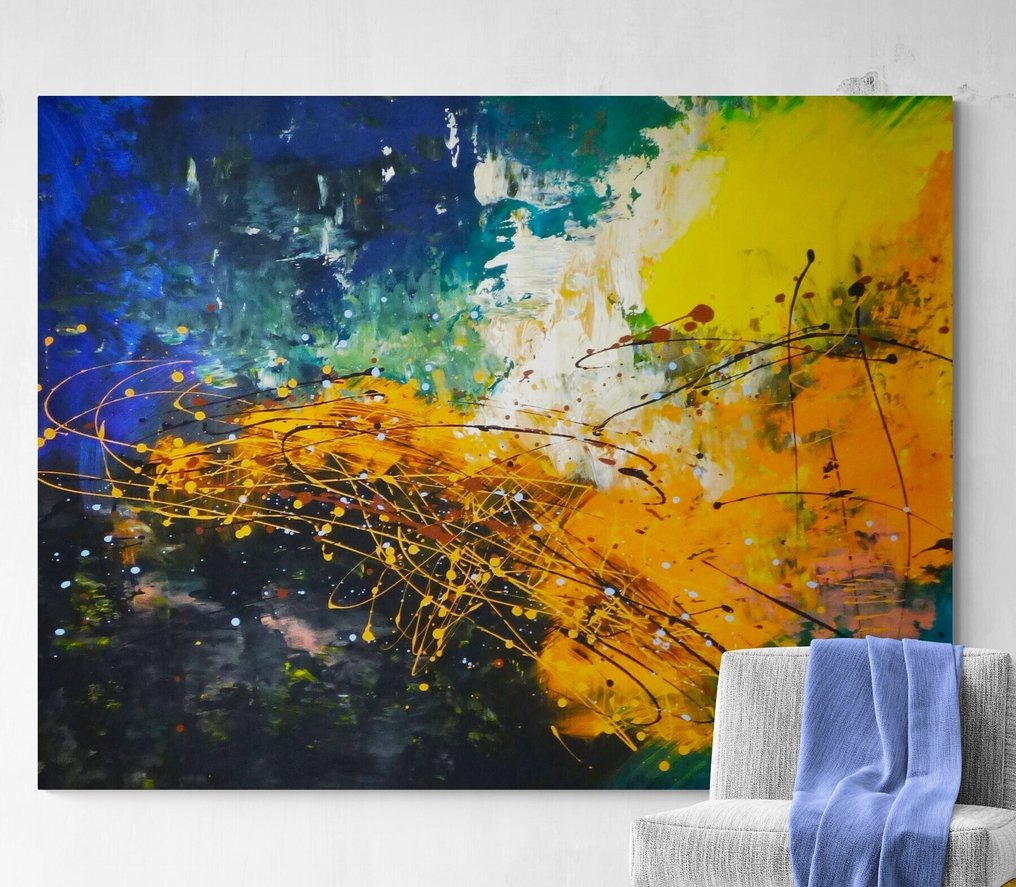 Floria Rey - Vibrant Sunset XXL/ No reserve #1.0