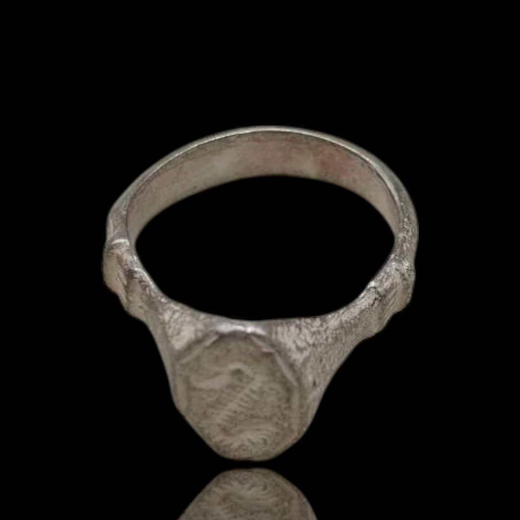 Ύστερη Ρωμαϊκή / Πρώιμη Βυζαντινή ασημένιο δαχτυλίδι  (χωρίς τιμή ασφαλείας) #2.1