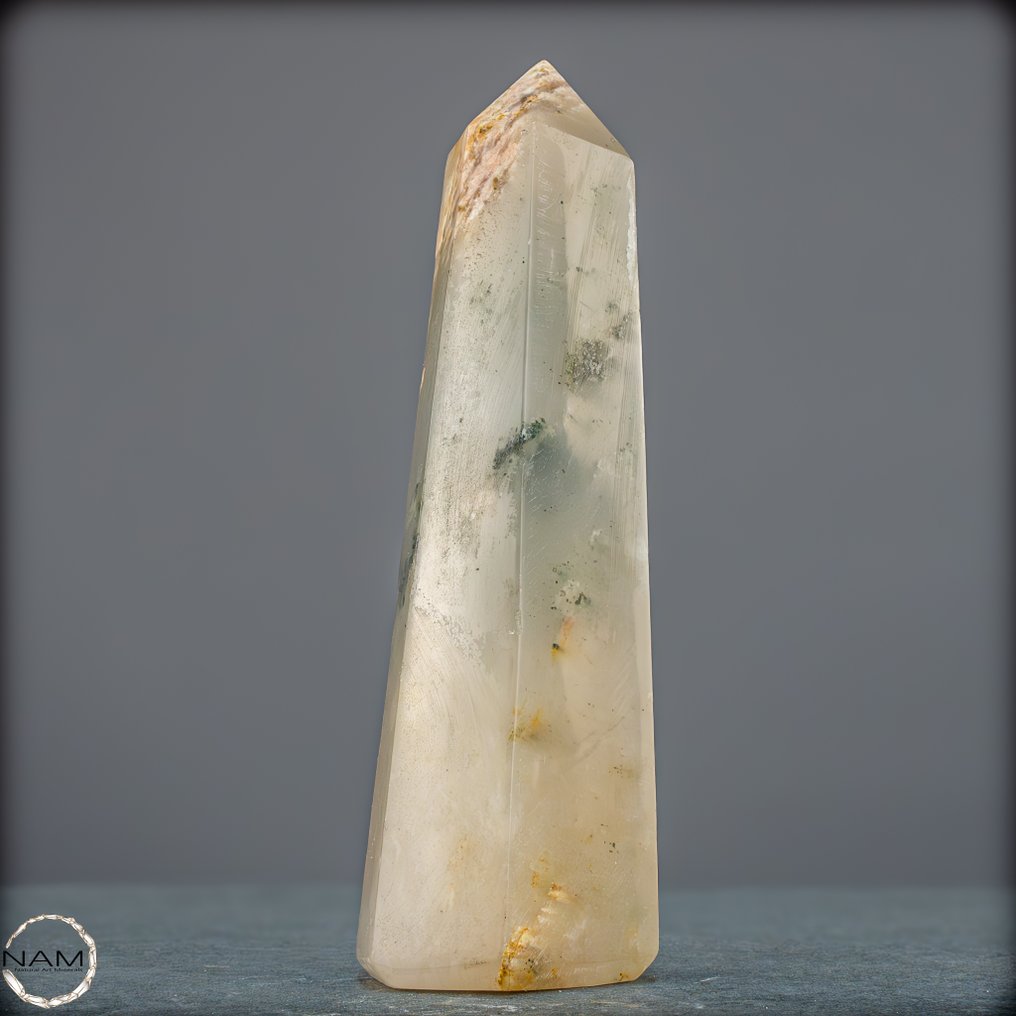 Φυσικός οβελίσκος από χαλαζία κήπου – Ένα φυσικό έργο τέχνης γεμάτο βάθος και ενέργεια, Βραζιλία.- 706.59 g #3.2