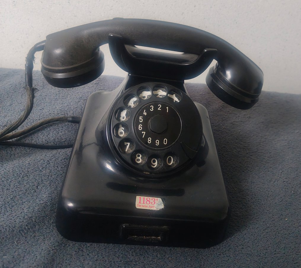 Fernsprecher W 48 - Αναλογικό τηλέφωνο - Βακελίτης - Γερμανική αναλογική τηλεφωνία #1.0