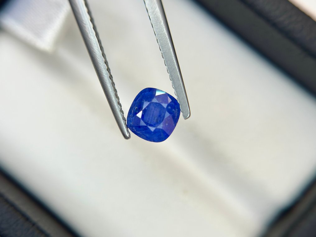 没有保留价 - 1 pcs  蓝色 蓝宝石  - 1.11 ct - 国际有色宝石协会（ICA GemLab） - 优质高端 #3.2