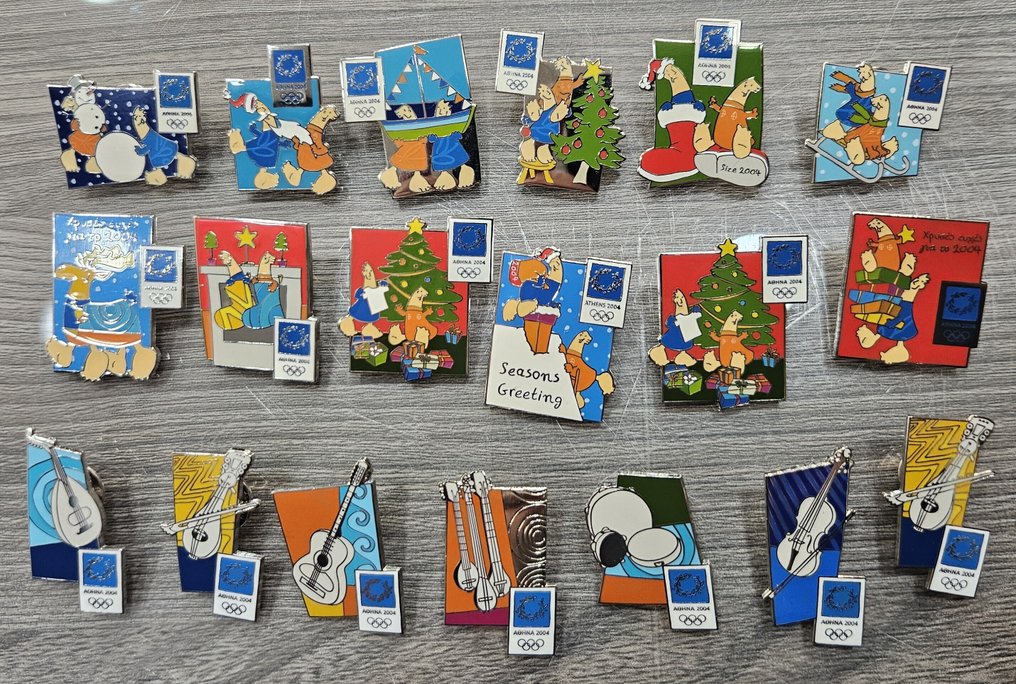 Olympic Games - 2004 - Pin series Odysseus (x19 pins) #1.0