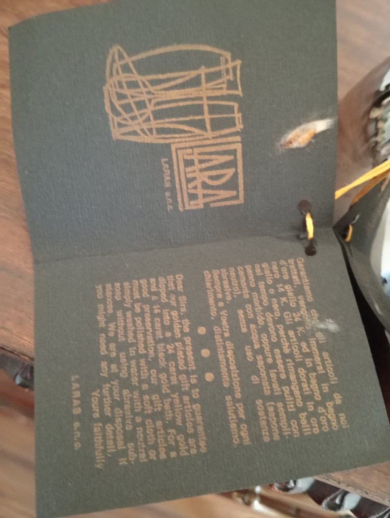 6人用饮具 - 金属, 镀金, 玻璃 #4.3