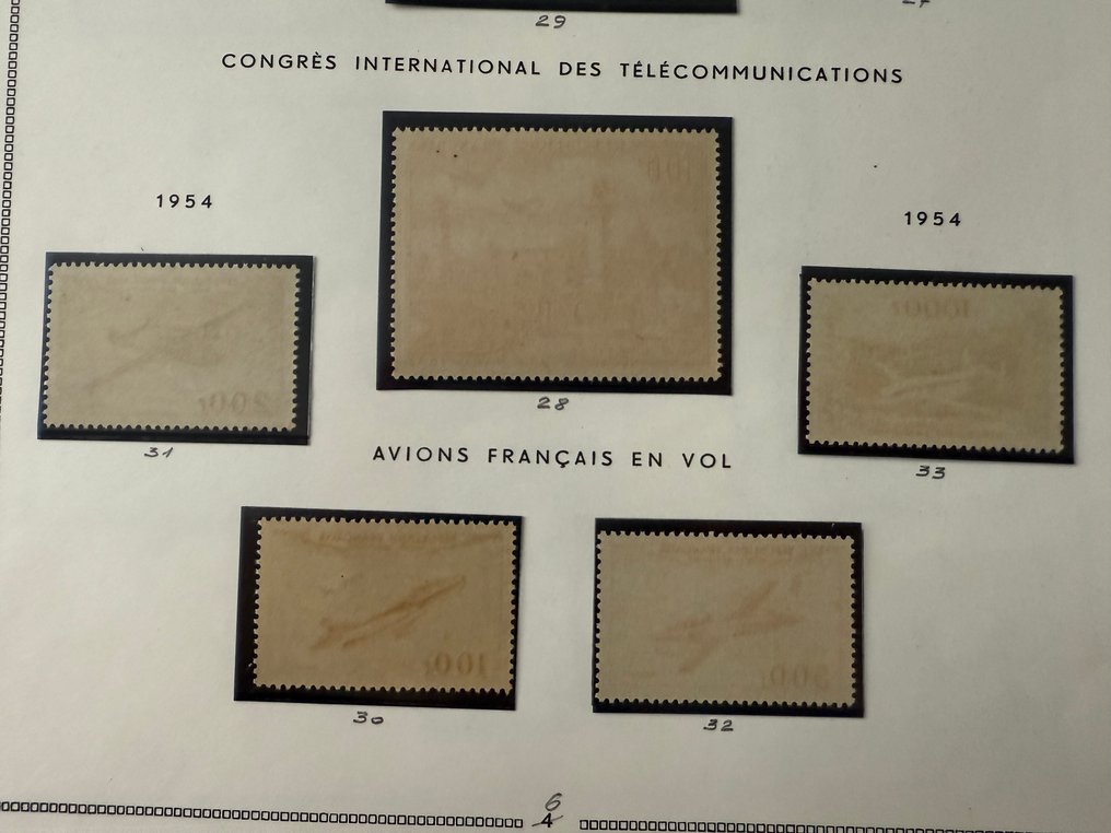 France  - Poste Aérienne Yvert '30/45' in new condition ** (including 30/33) - very good condition #3.2