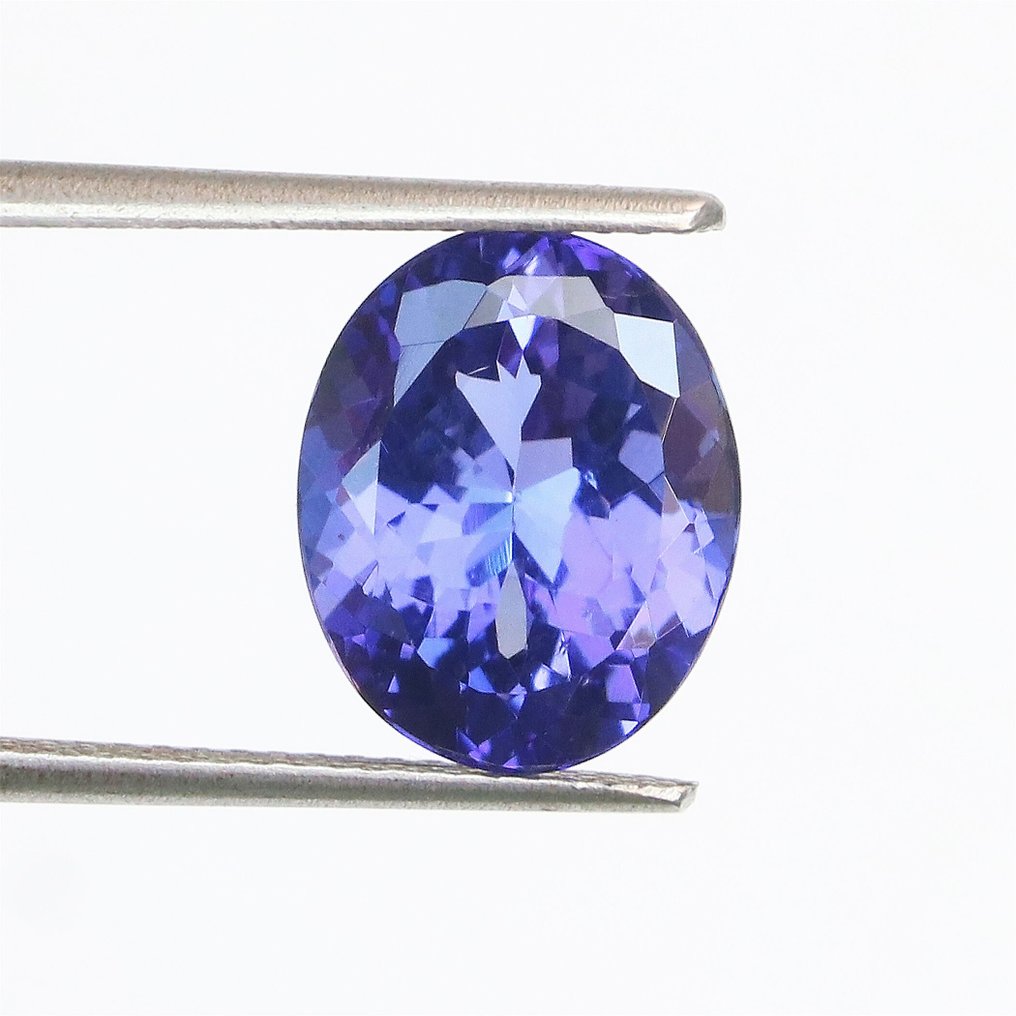 1 pcs 蓝色, 紫罗兰色 坦桑石 - 4.16 ct - 国际宝石研究院(IGI) #4.3