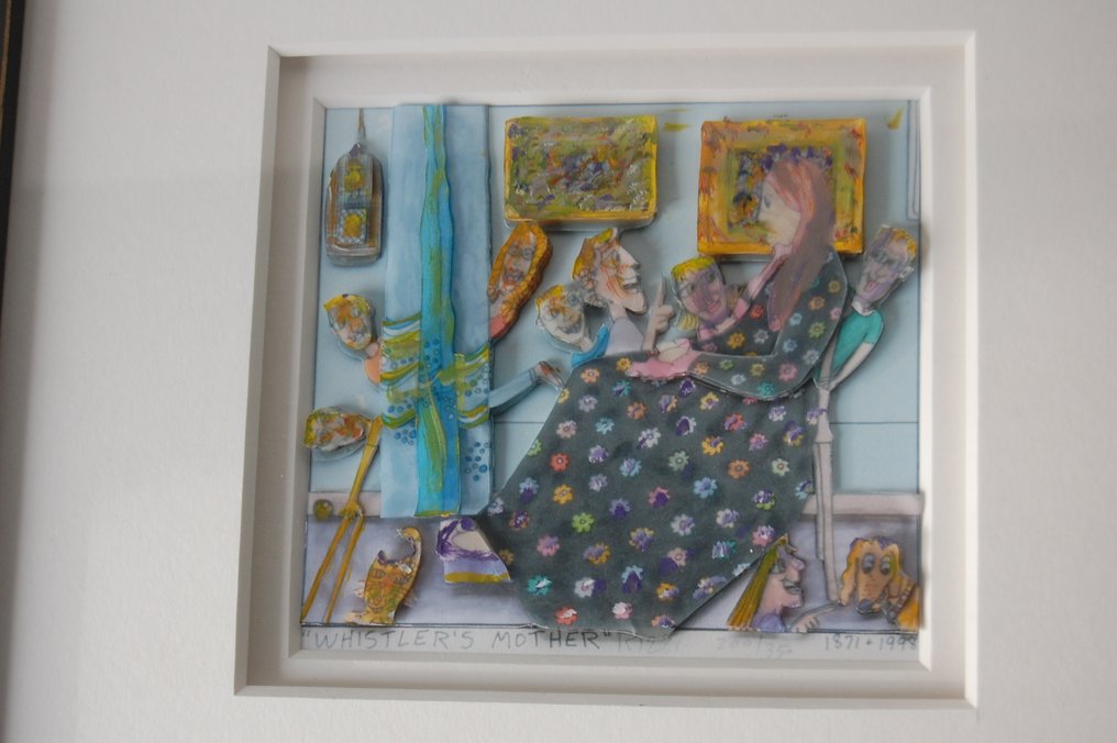 James Rizzi (1950-2011) - Whistlers Mother #2.1