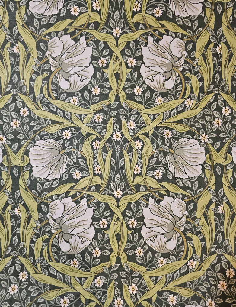 Tessuto William Morris Pimpernel Art Nouveau Floreale "Arts and Crafts"-300x280cm-  Artmaison - Tessuto  - 300 cm - 280 cm #1.0