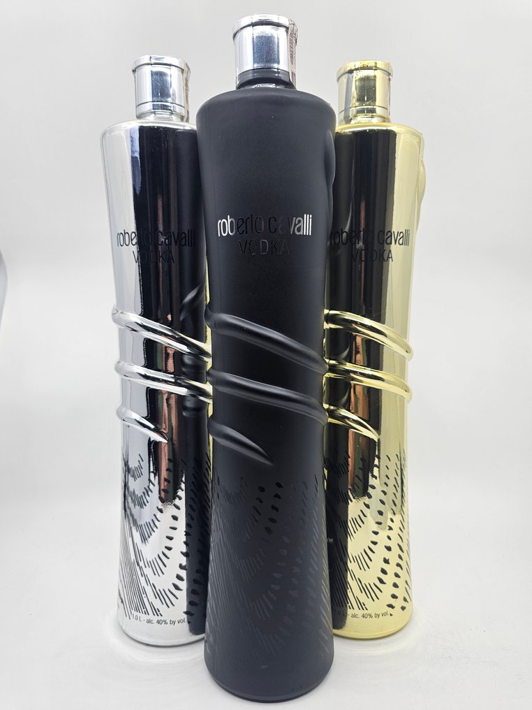 Roberto Cavalli - Gold, Silver + Night  - 1.0 L - 3 pullojen #1.0