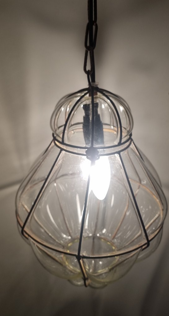 Ceiling lamp - Glass, Iron - Venetian ceiling lamp #3.2