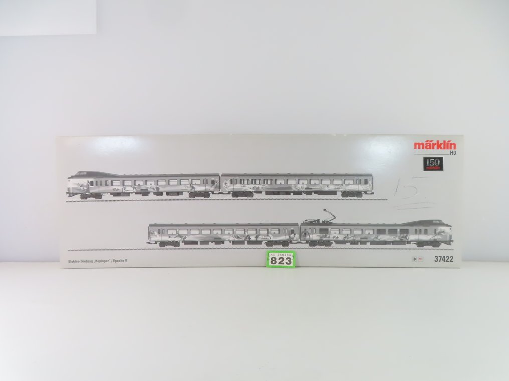 Märklin H0 - 37422 - Train unit (1) - Four-part front-runner 'Olympic Games' sound - NS #2.1