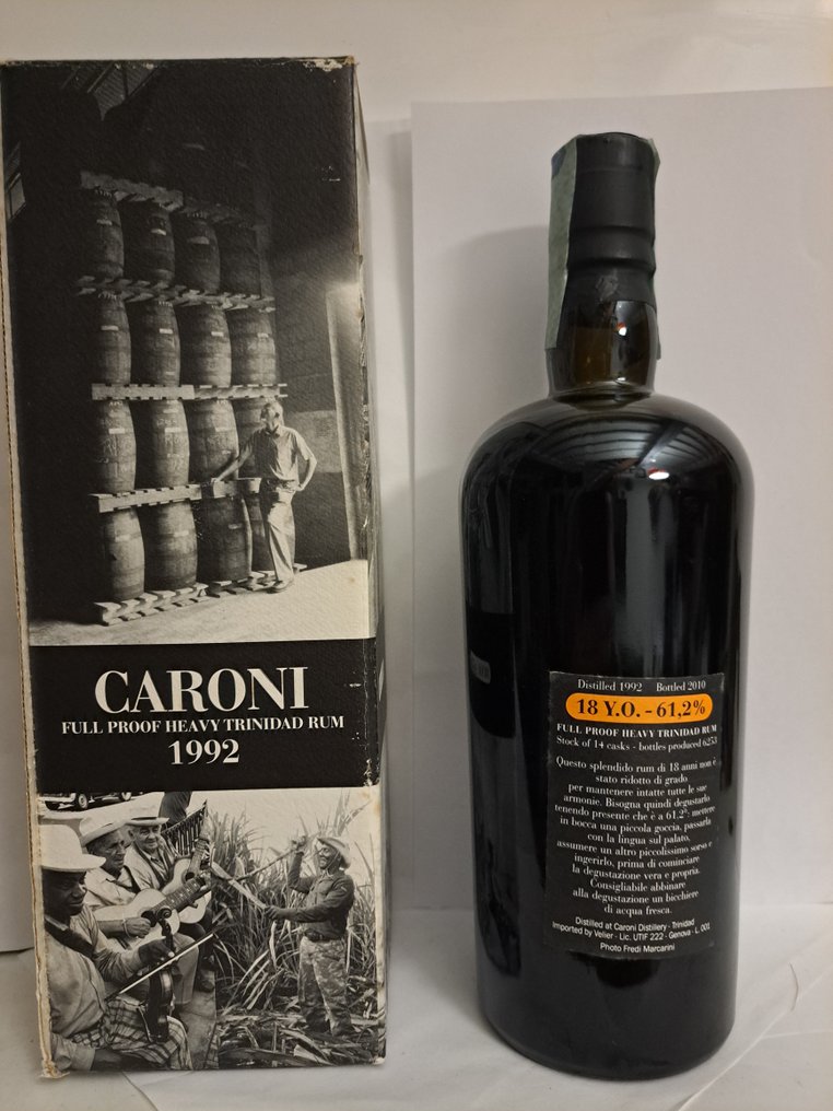 Caroni 1992 Velier - Full Proof Heavy - Cows - b. 2010 - 70cl #4.3