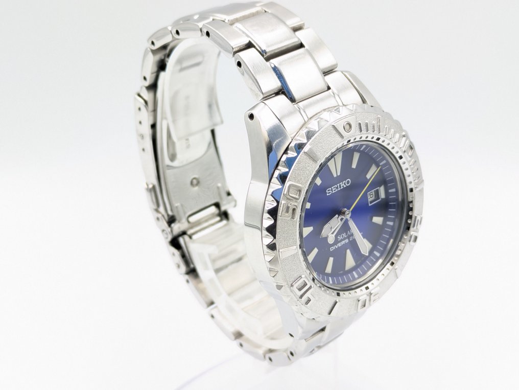 Seiko - Solar Diver - Zonder Minimumprijs - V145-0CC0 - Heren - 2010-2020 #4.3