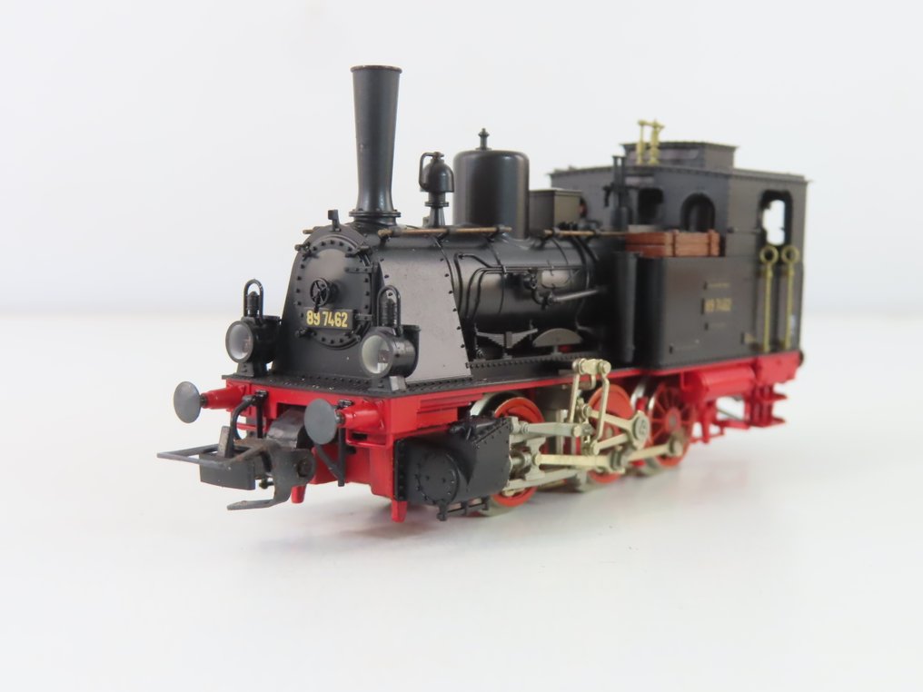 Fleischmann H0 - 4010 - Locomotiva com vagão de carvão (1) - BR 89 (T3) - DRG #1.0