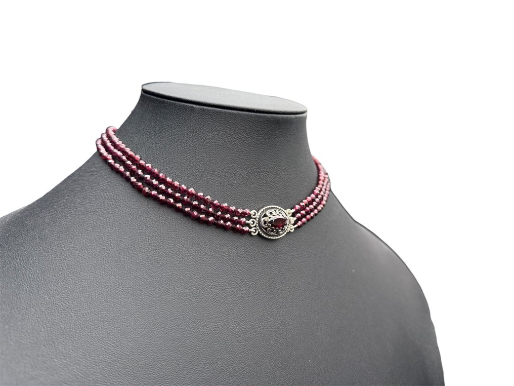 Fără preț de rezervă - Set de bijuterii din 2 piese Argint - grenadă #3.2