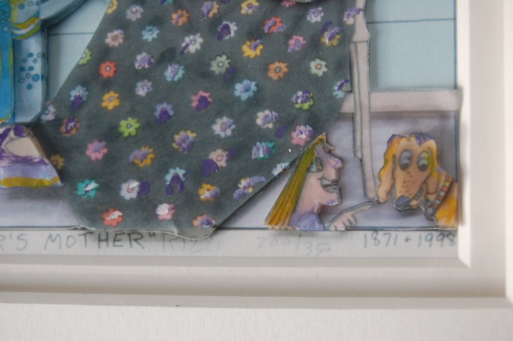 James Rizzi (1950-2011) - Whistlers Mother #3.2