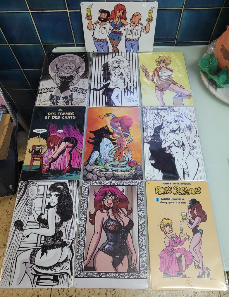 Pinup de la BD - 10 钢板 #1.0