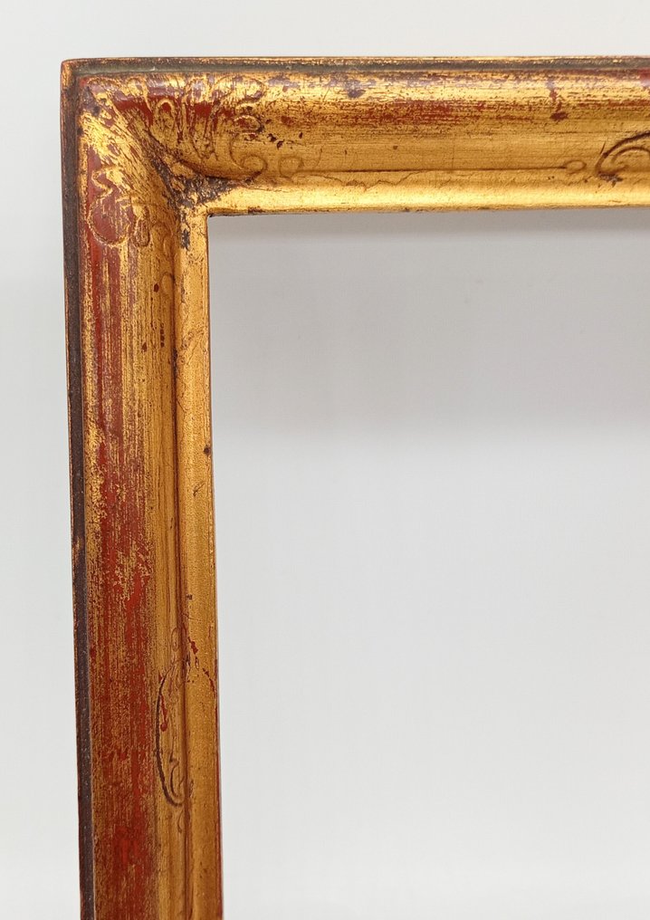 Ramă  - Lemn, Aur #1.0