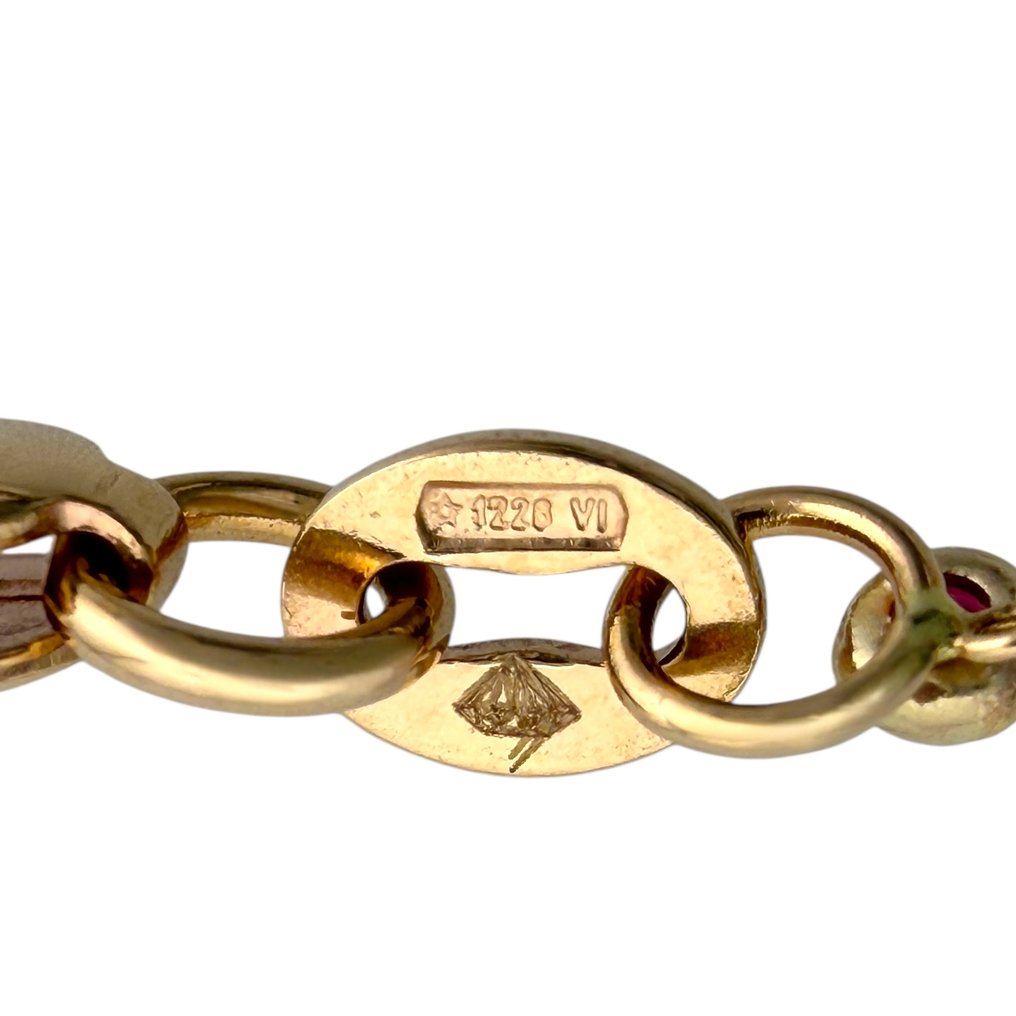 Roberto Coin - Halskæde - 18 kraat Eksklusiv 18K roseguld Roberto Coin 0,63 ct diamant halskæde, Rosaguld -  0.63ct. tw. Diamant (Natur)  #4.3