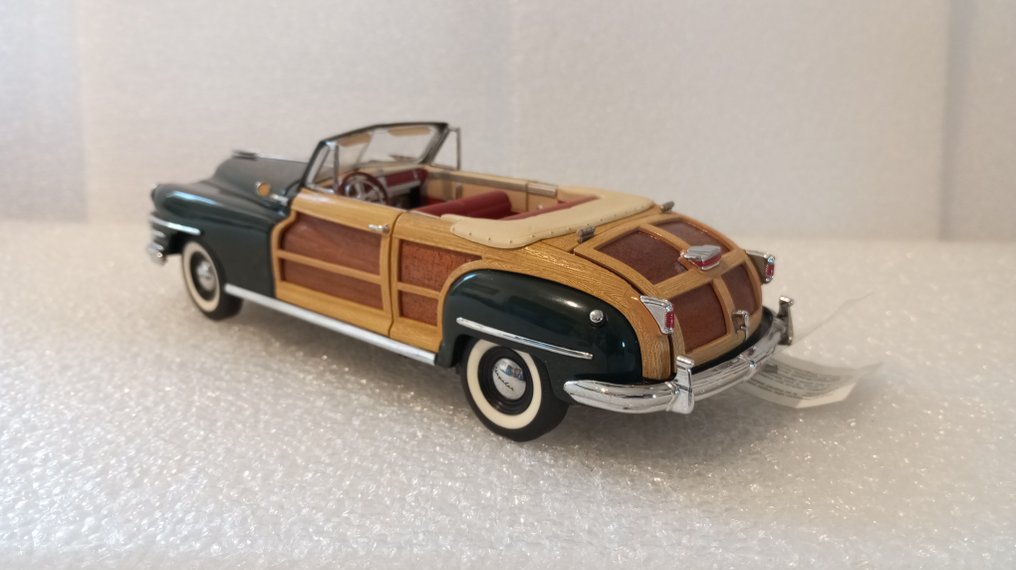 Franklin Mint 1:24 - Κάμπριο αυτοκίνητο μοντελισμού - Chrysler Town & Country 1948 #2.1