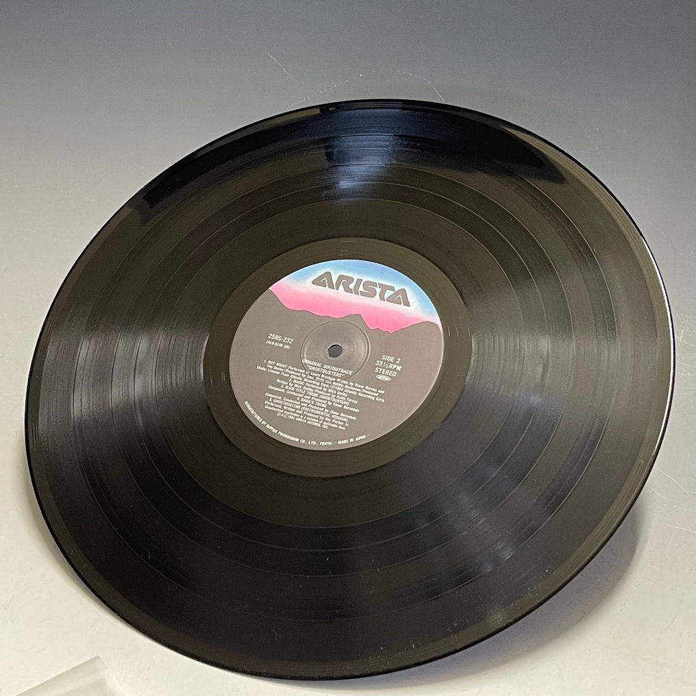 GHOSTBUSTERS - ORIGINAL SOUNDTRACK ALUBUM - Multiple titles - Vinyl record - Japanese pressing - 1982 #4.3