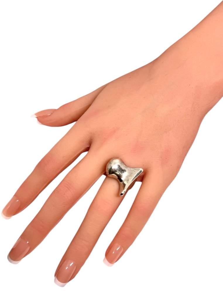 χωρίς τιμή ασφαλείας - Δαχτυλίδι Ασημί - Ολλανδικός σχεδιασμός, ρυθμιζόμενος #4.3