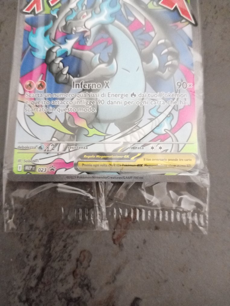 Pokémon - 1 密封卡 - Charizard, Oricoro 023 促销卡, 限量版, 完整艺术, 压膜, 秘密稀有 #2.1