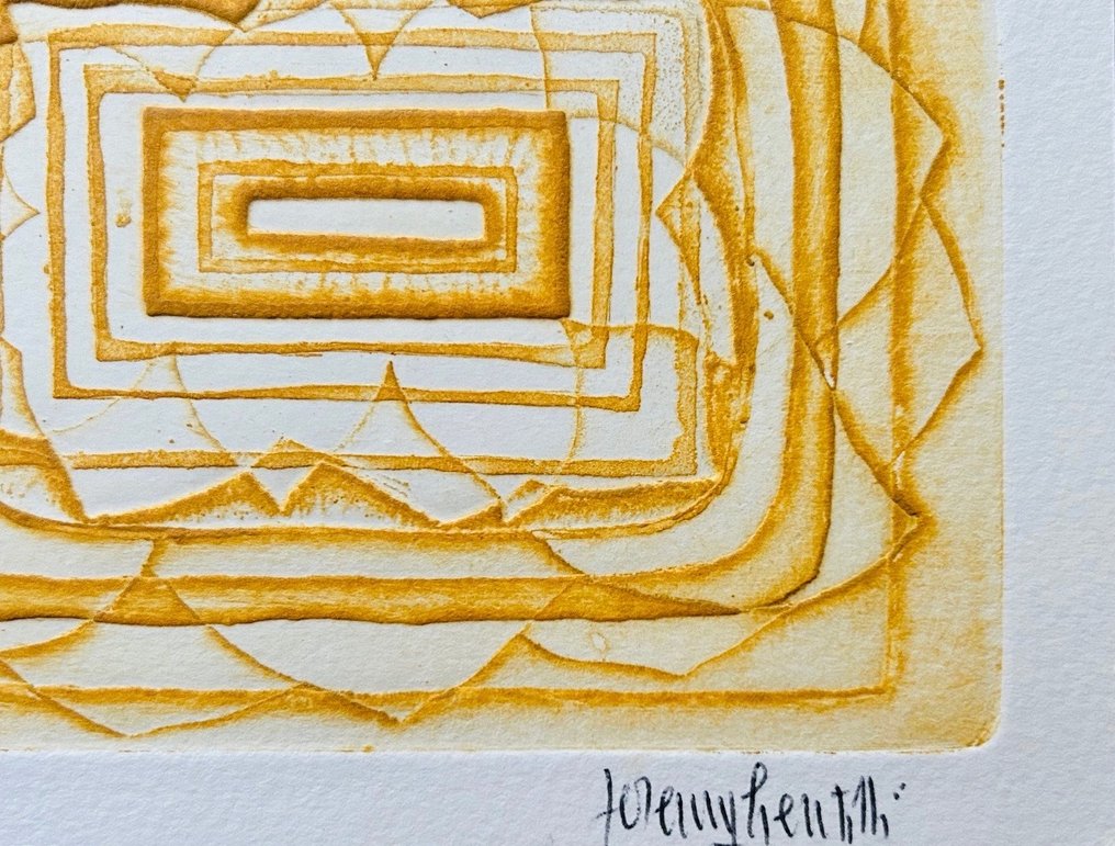 Jeremy Gentilli (1926) - Sans-titre - Gravure originale au carborundum #4.3