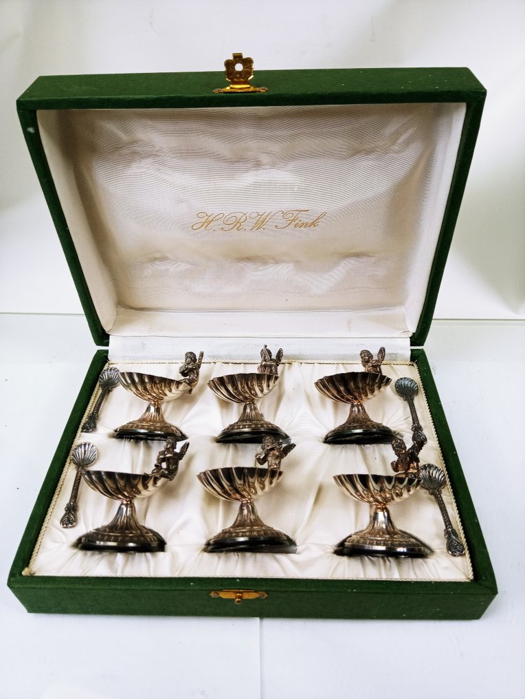 H.R.W. Fink - Saltkar (11) - Forsølvet - Amory Grajki Muszle #1.0