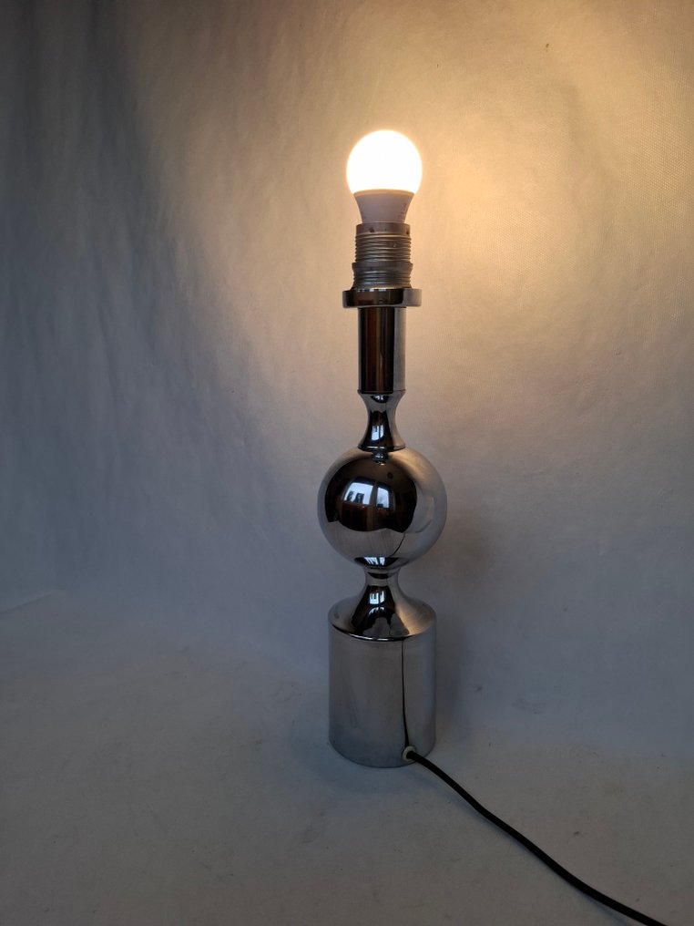 stolken - Lamp - Chroom, Metaal - Space age vintage lamp #2.1