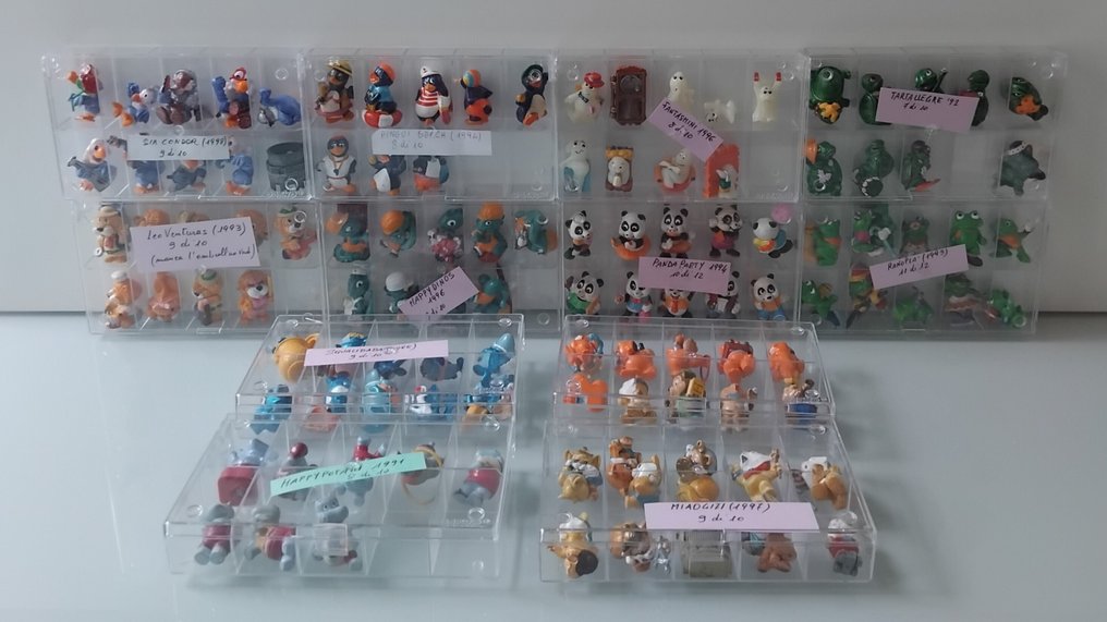 主题收藏系列 - 90年代的 Kinder Sorpresa，带展示盒 - Kinder Ferrero #1.0