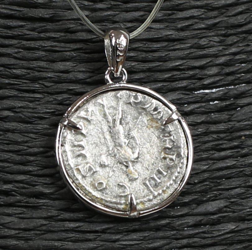 Argento Moderno Ciondolo con antoninianus di Gordiano (Senza Prezzo di Riserva) #2.1