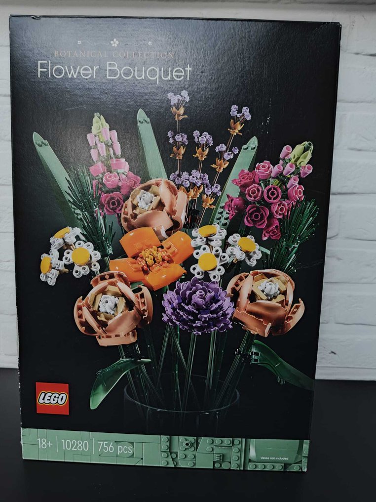 Lego Set - Botanical Collection - LEGO Botanical Bundle – Flower Bouquet (10280) + Roses (40460) + Floral Trellis Display (40683) #1.0