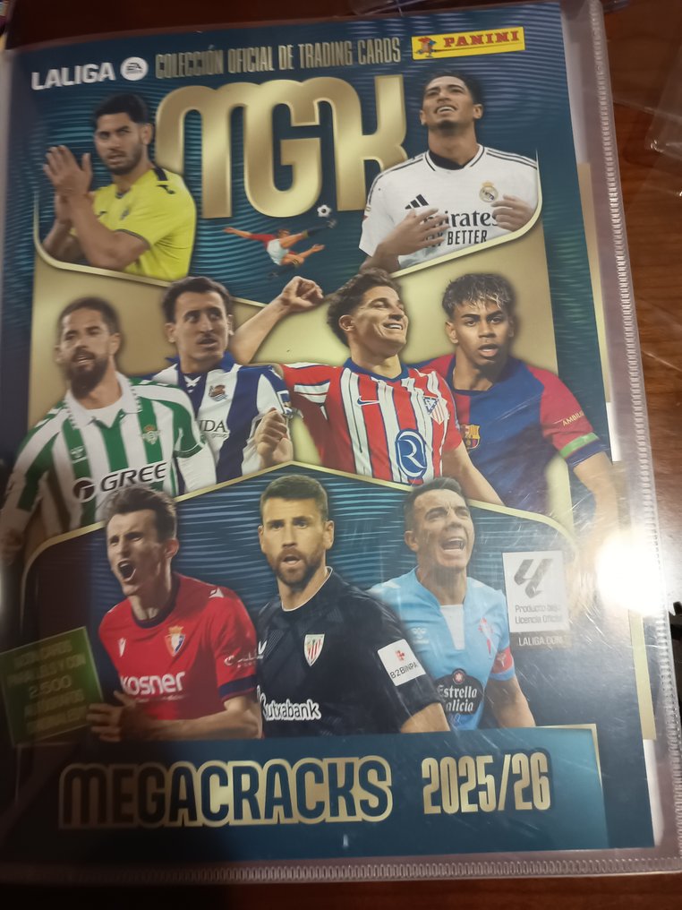 Panini Megacracks 2025/26 - 1 Empty album + complete loose sticker set - Doskonały #1.0