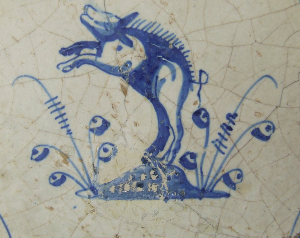  Πλακάκι - Εκκολαπτόμενο Βαρκέντε στη λίστα Accolade. - 1650-1700  #1.0