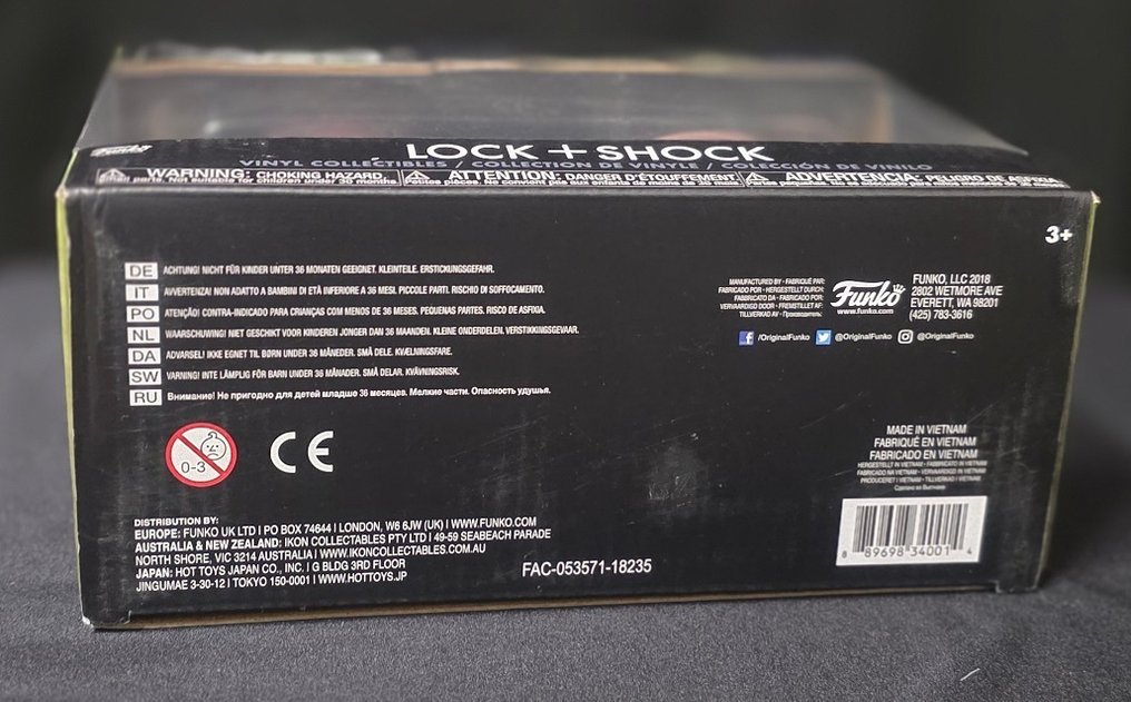 Disney Tim Burtons Nightmare Before Christmas - 1 Funko Pop 手办 - Vynl Double Pack #4.3