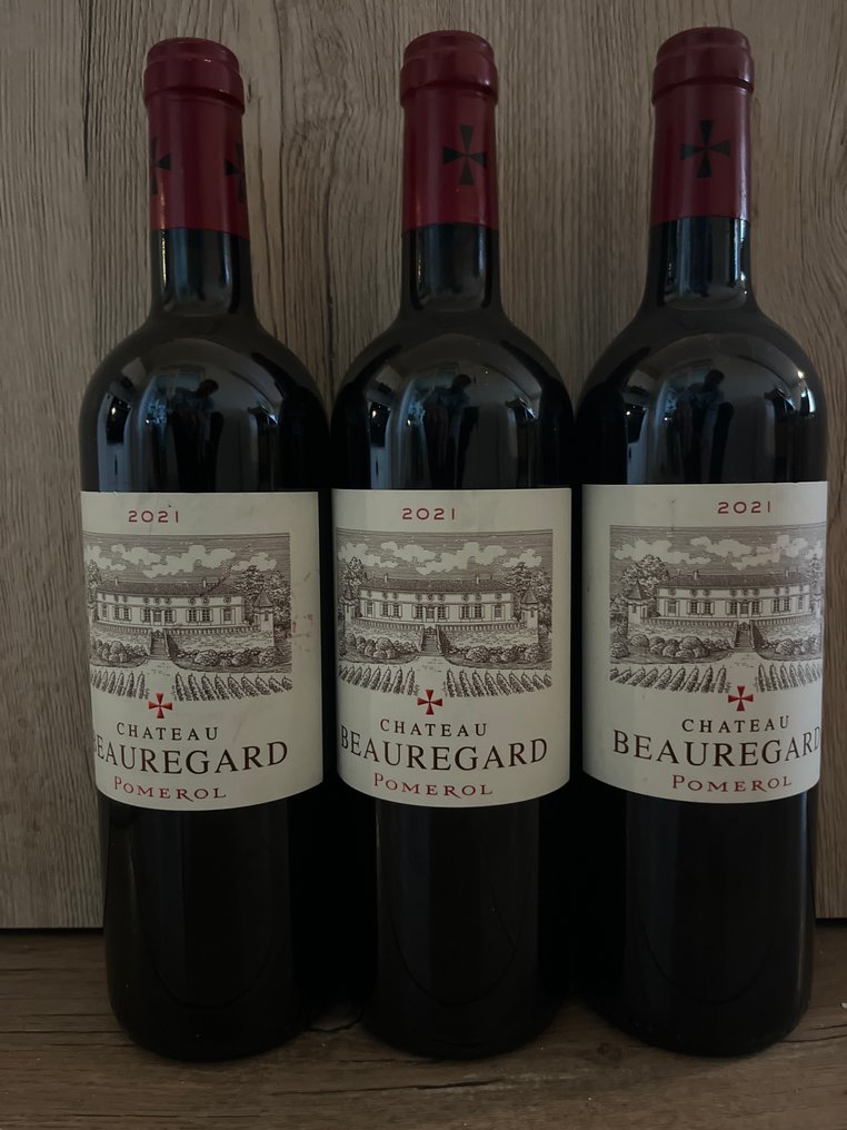 2021 Chateau Beauregard - Pomerol - 3 Bottles (0.75L) #1.0