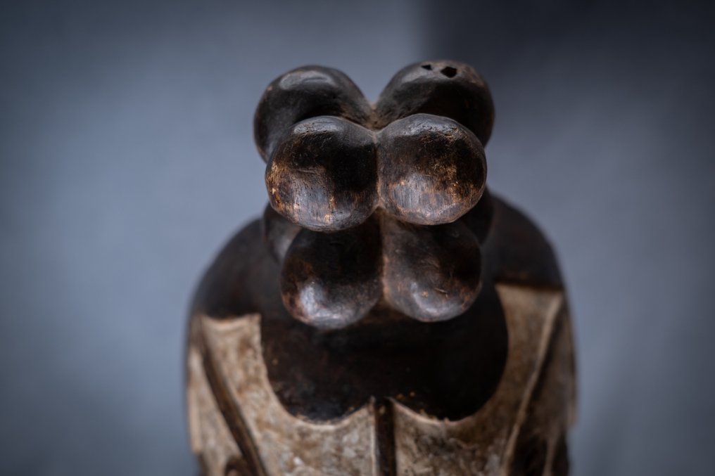 Μάσκα Igbo – Νιγηρία – ξυλόγλυπτο, χρωστικές – 38 εκ. – Τύπος Agbogho Mmuo - Ίγκμπο - Νιγηρία (χωρίς τιμή ασφαλείας) #4.3