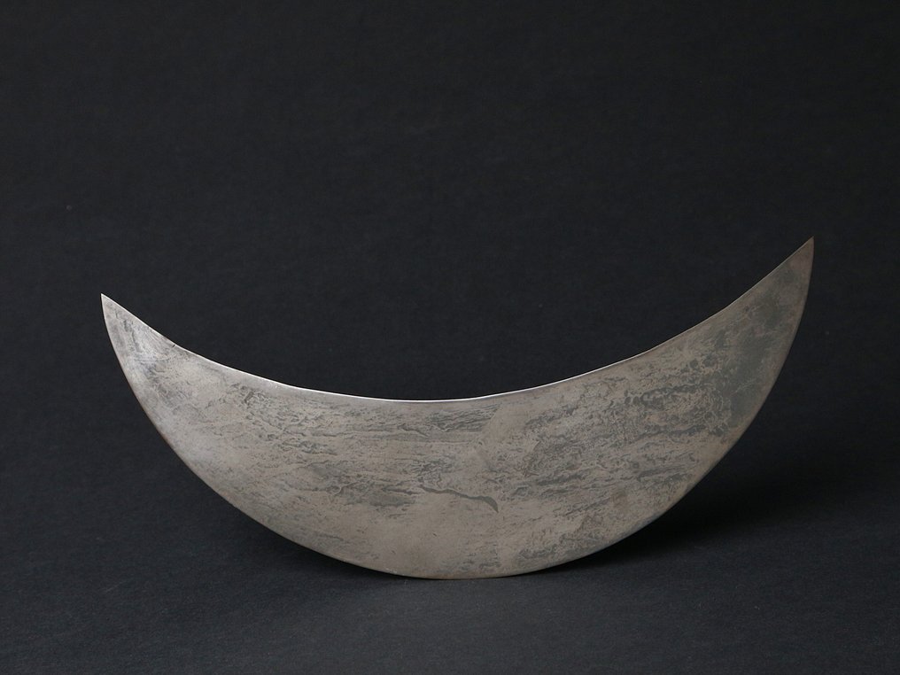 日本头盔 - 日本 - Maedate 头盔饰冠 – 铜制新月 - 江户时代(1600-1868)(无底价) #1.0