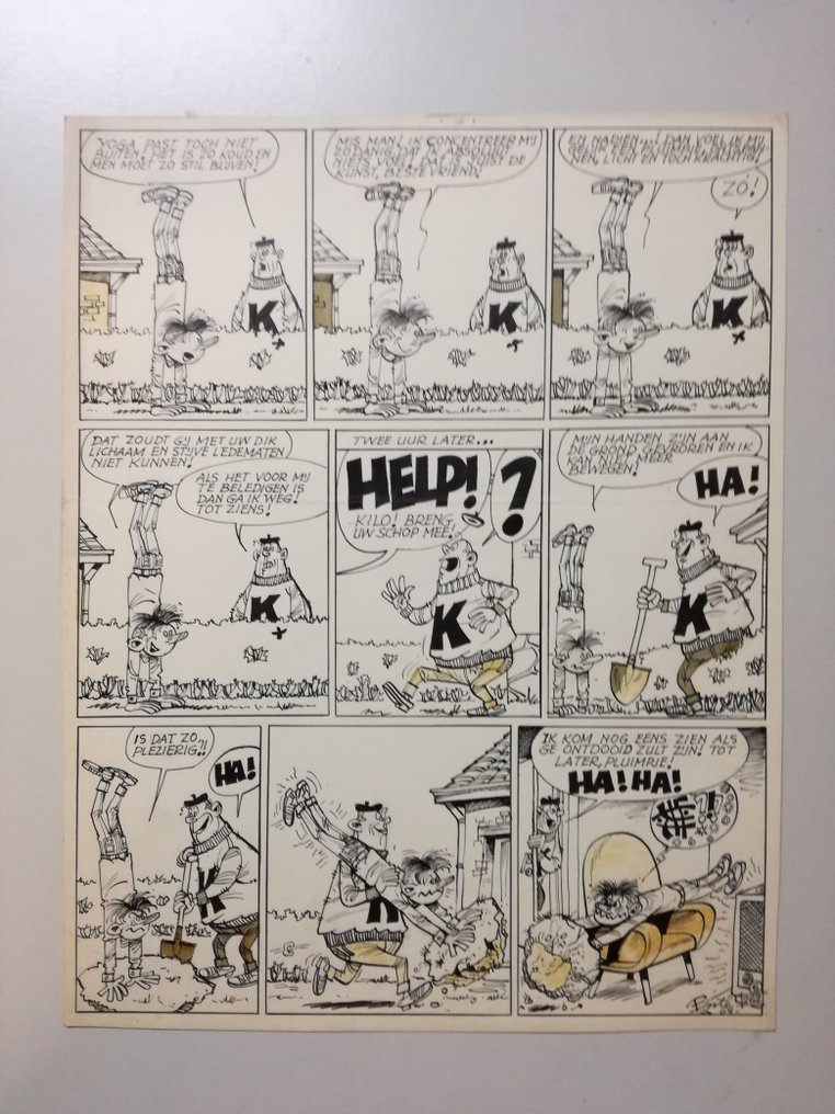 Buth - 2 Original page - Thomas Pips - Sport en Spel - Boksmatch - Yoga #3.2