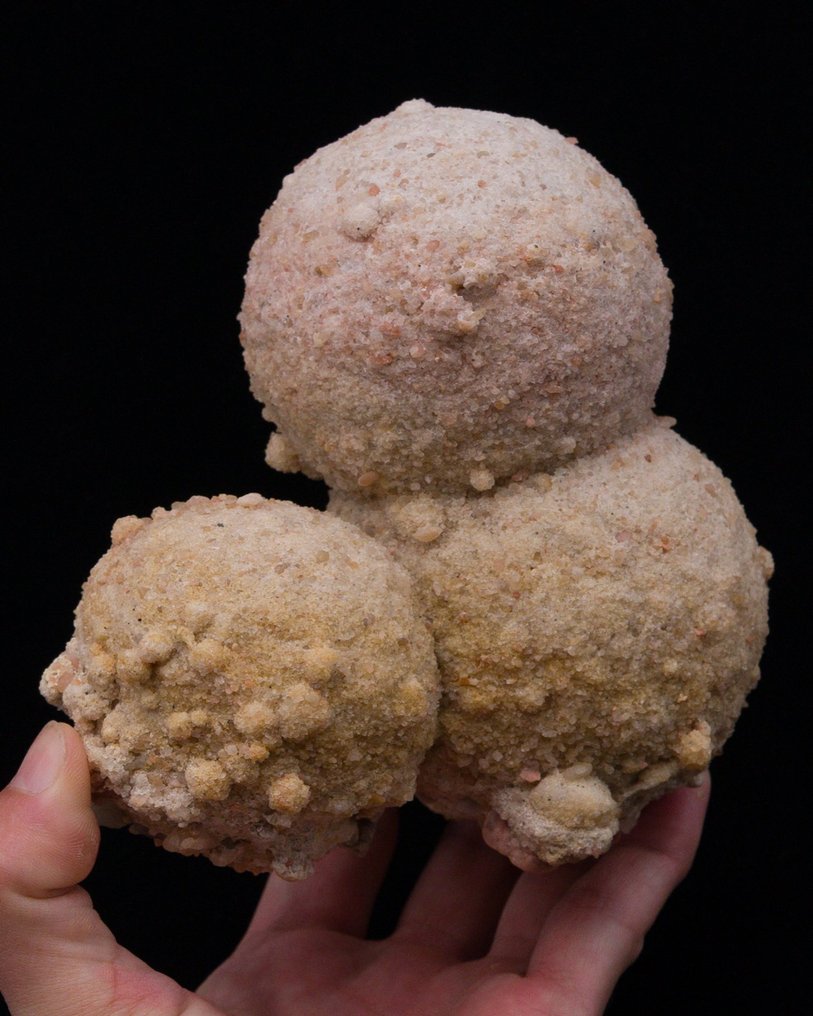 方解石 变体.沙子 方解石 来自西班牙！ - 高度: 13.3 cm - 闊度: 9.8 cm- 1585 g - (1) #1.0