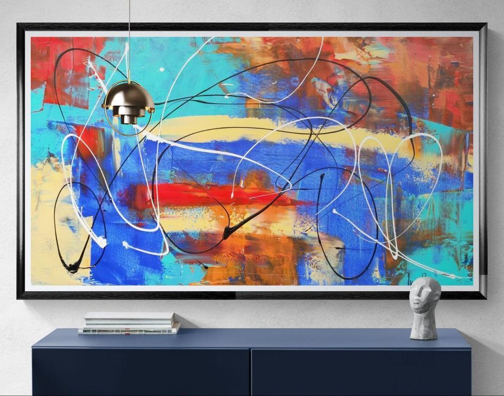 Luc Mora - La plage doree - XXL - NO Reserve #1.0