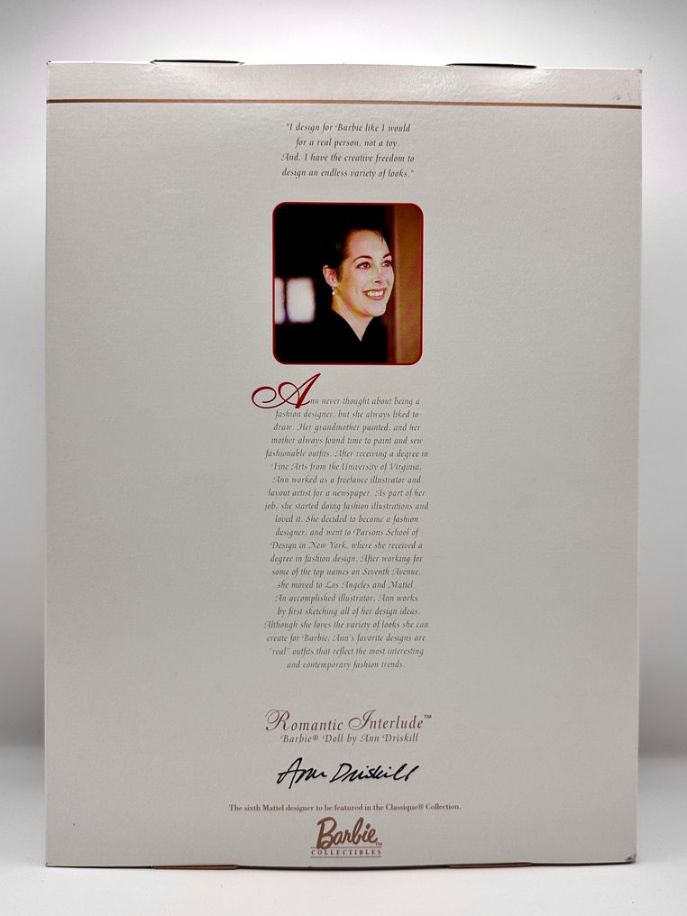 Mattel - Barbie doll Romantic Interlude Barbie Doll | Classique Collector Edition - 1990-2000 - U.S. #2.1
