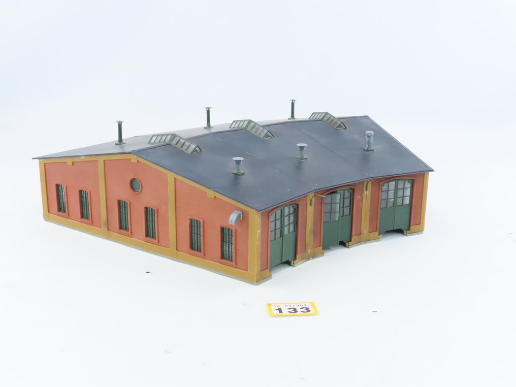 Faller H0 - 120281 - Model train buildings (1) - Ring locomotive flood with 12-degree classification, 3 tracks #2.1