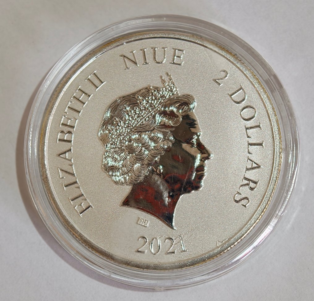 Νιούε. 2 Dollars 2021 "La Tortuga Negra" (χωρίς τιμή ασφαλείας) #1.0